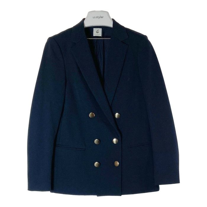 ROKU UNITED ARROWS ブレザー ジャケット ダブル 38サイズ UNITED ARROWS LTD. OUTLET｜[size SHORTあり]スラブメランジ