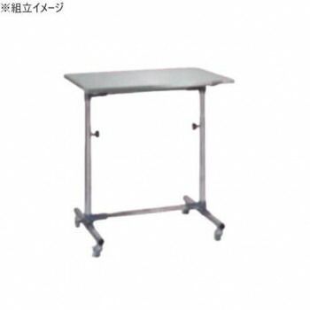 サカエ 軽量セルワーク作業台移動式 ステンレス天板 750×500×700mm CL-7550SUM