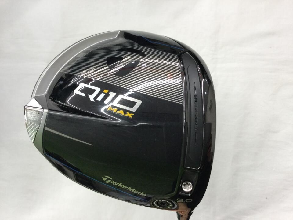 【即納】Qi10 MAX | 9 | S | Diamana BLUE TM50 | 中古 | ドライバー | テーラーメイド