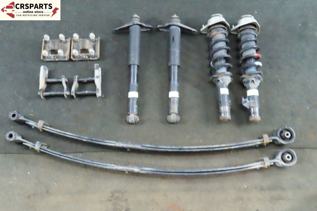 バモス Lターボ ローダウン HM1 純正 ストラット 1台分 サス ショック リーフ スプリング 板バネ No 13747