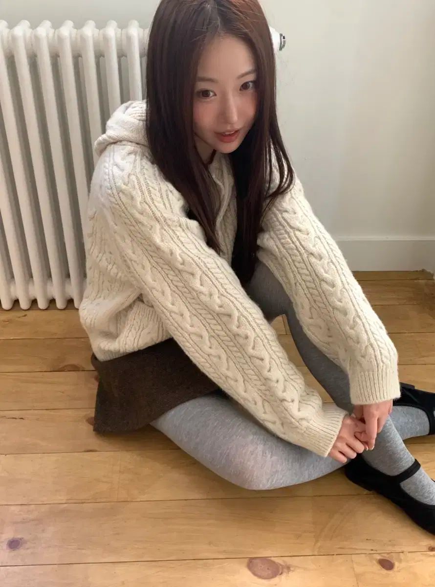 LILISU Ollie Cable Cardigan