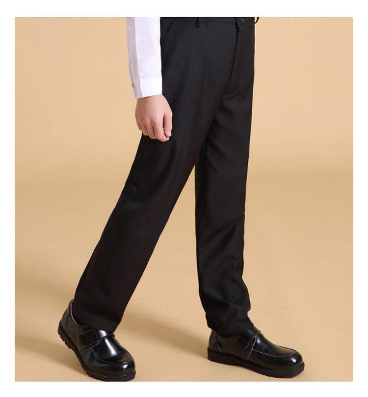 新品⭐︎BOYCOTT 140cm フォーマル　男の子　スーツ　ロングパンツ　黒 スラックスパンツ 男の子 フォーマル パンツ スーツパンツ 子供