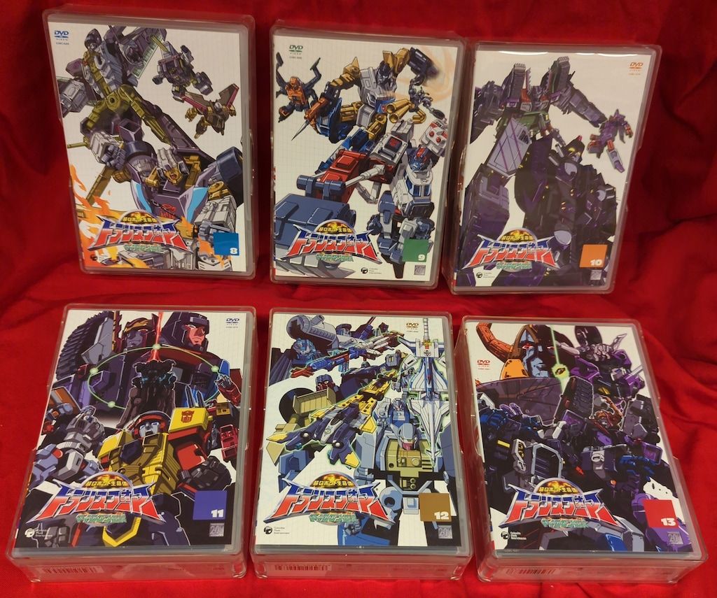 アニメDVD 初回)超ロボット生命体トランスフォーマー ~マイクロン伝説 