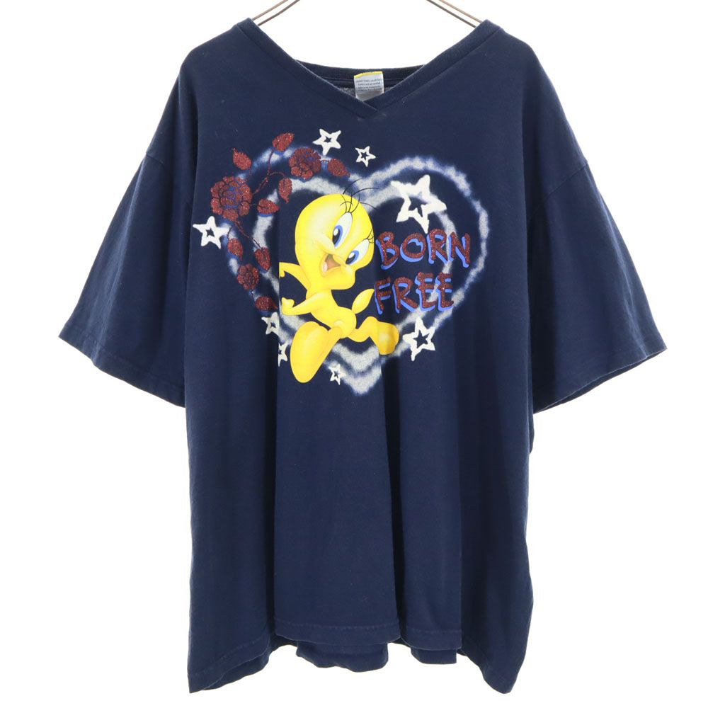 ビンテージ ルーニー レディース シングルステッチ 90s半袖 Tシャツ ビンテージ ルーニー レディース シングルステッチ 90s半袖 Tシャツ