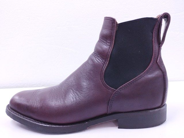 V880 [人気] RED WING レッドウィング サイドゴアブーツ 7・1/2 ワイン