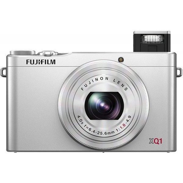 フジフィルム FUJIFILM XQ1 シルバー F FX-XQ1S SDカード付き