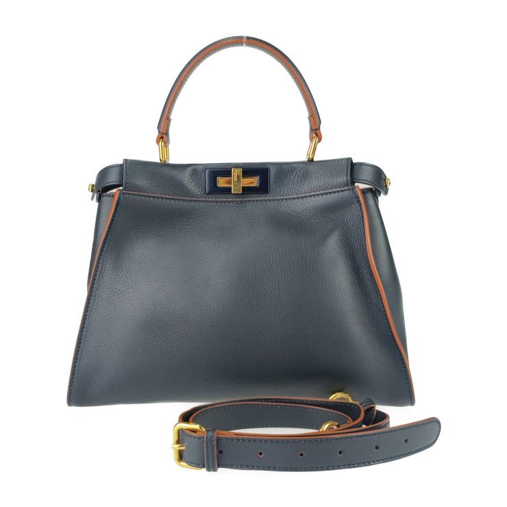 美品 FENDI フェンディ ハンドバッグ ピーカブーレギュラー