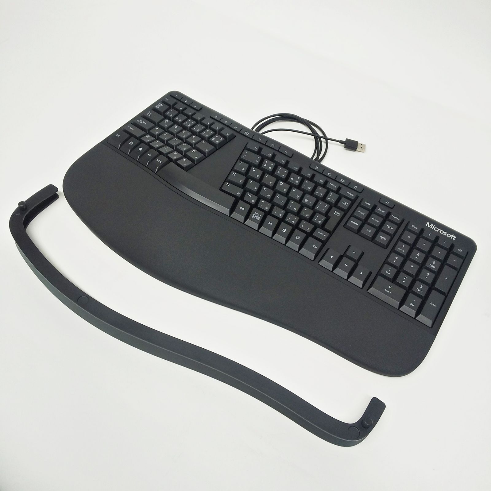 Microsoft エルゴノミック キーボード LXM-00018 有線 USB 日本語