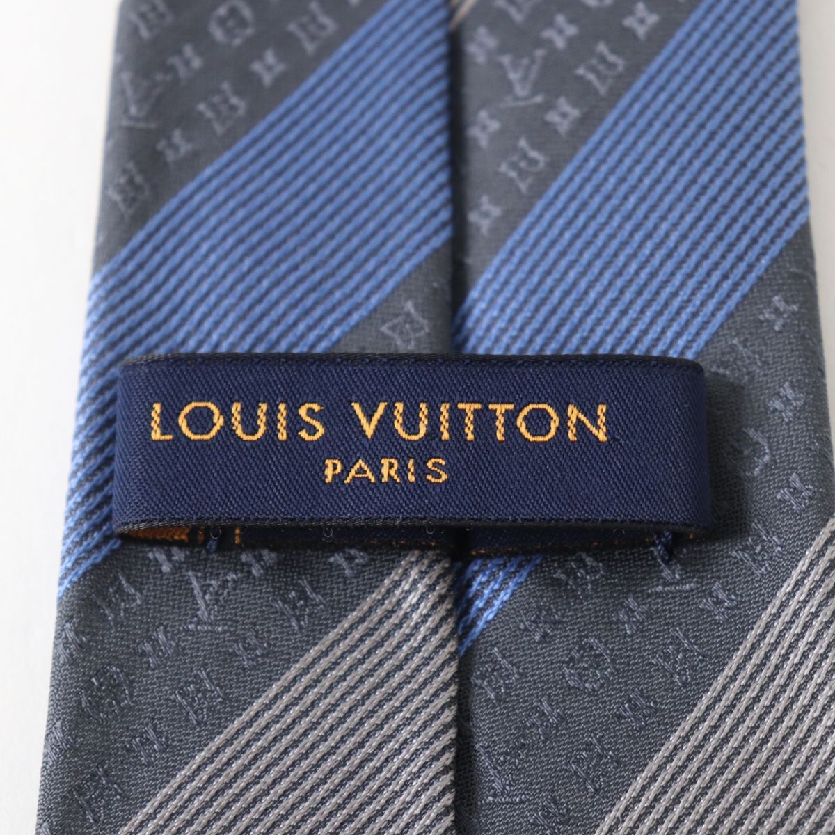 M♡⭐︎LOUISVUITTONネクタイクラヴァットモノグラム 極美品○2020年製 LOUIS VUITTON ルイヴィトン クラヴァット