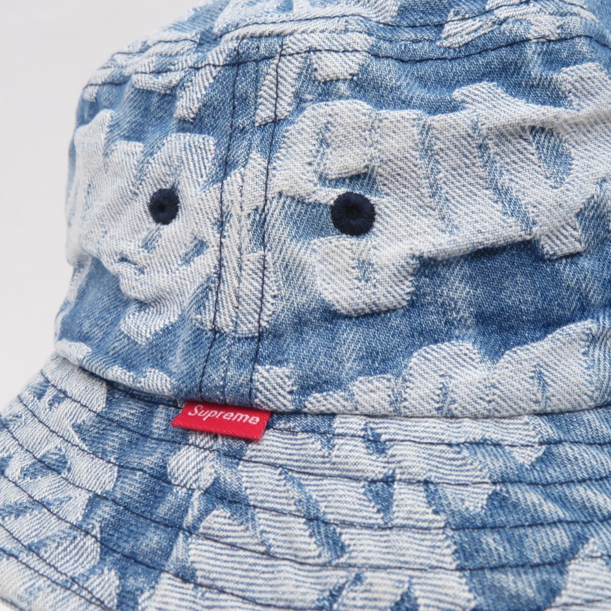 Supreme シュプリーム Fat Tip Jacquard Denim Crusher デニム