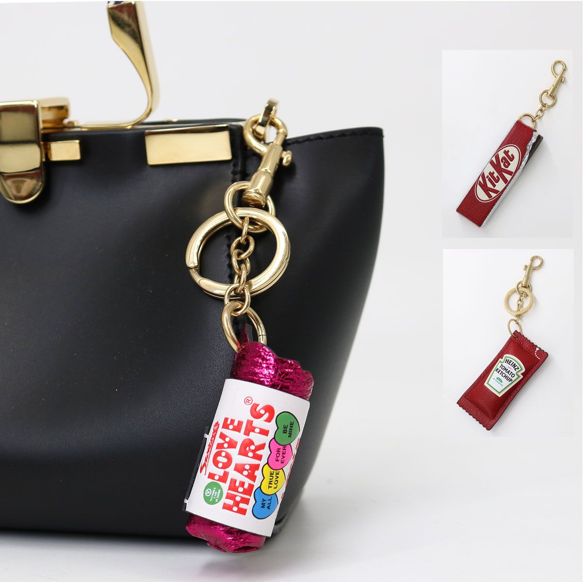 □ANYA HINDMARCH アニヤハインドマーチ バッグチャーム Kit Kat