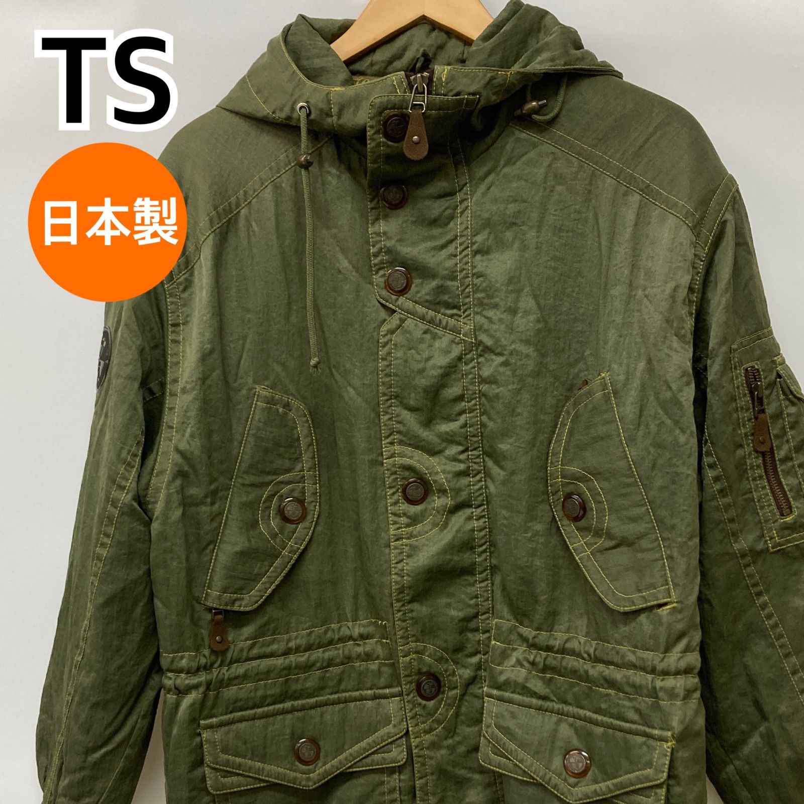 TS collection ティーズコレクション ジャケット ジャンパー アウター レディース カーキ CT934