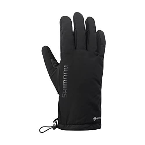 L:手の周りサイズ目安:22.9~24.8 2021年モデル SHIMANO サイクリンググローブ GORE-TEX GRIP PRIMALOFTグローブ L:手の周りサイズ目安:22.9~24.8 ブラック