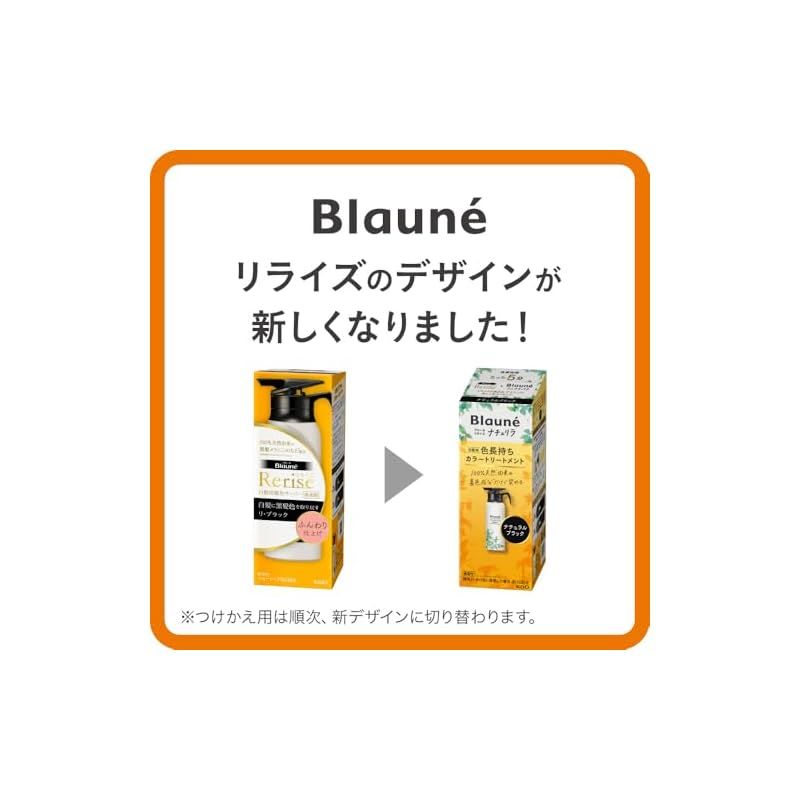 リライズ白髪染め リ・ブラック 自然な黒さまとまり仕上げ 3本セット