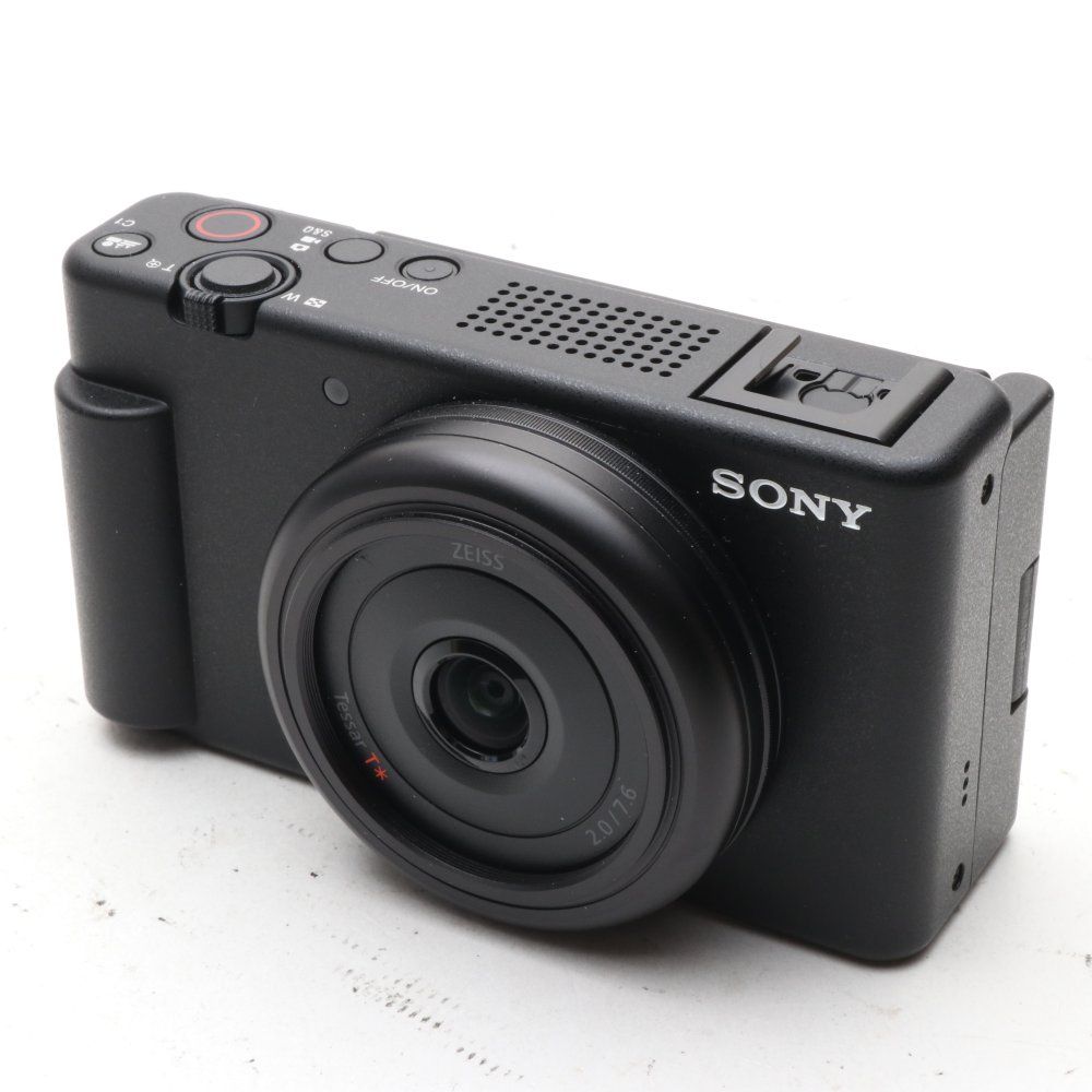 ソニー Vlog用カメラ VLOGCAM デジタルカメラ 動画 自撮り ZV 1 F ボディ ウィンドスクリーン付属