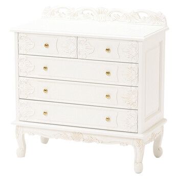 ワイドチェスト アンティーク調 猫脚 RCH 1232