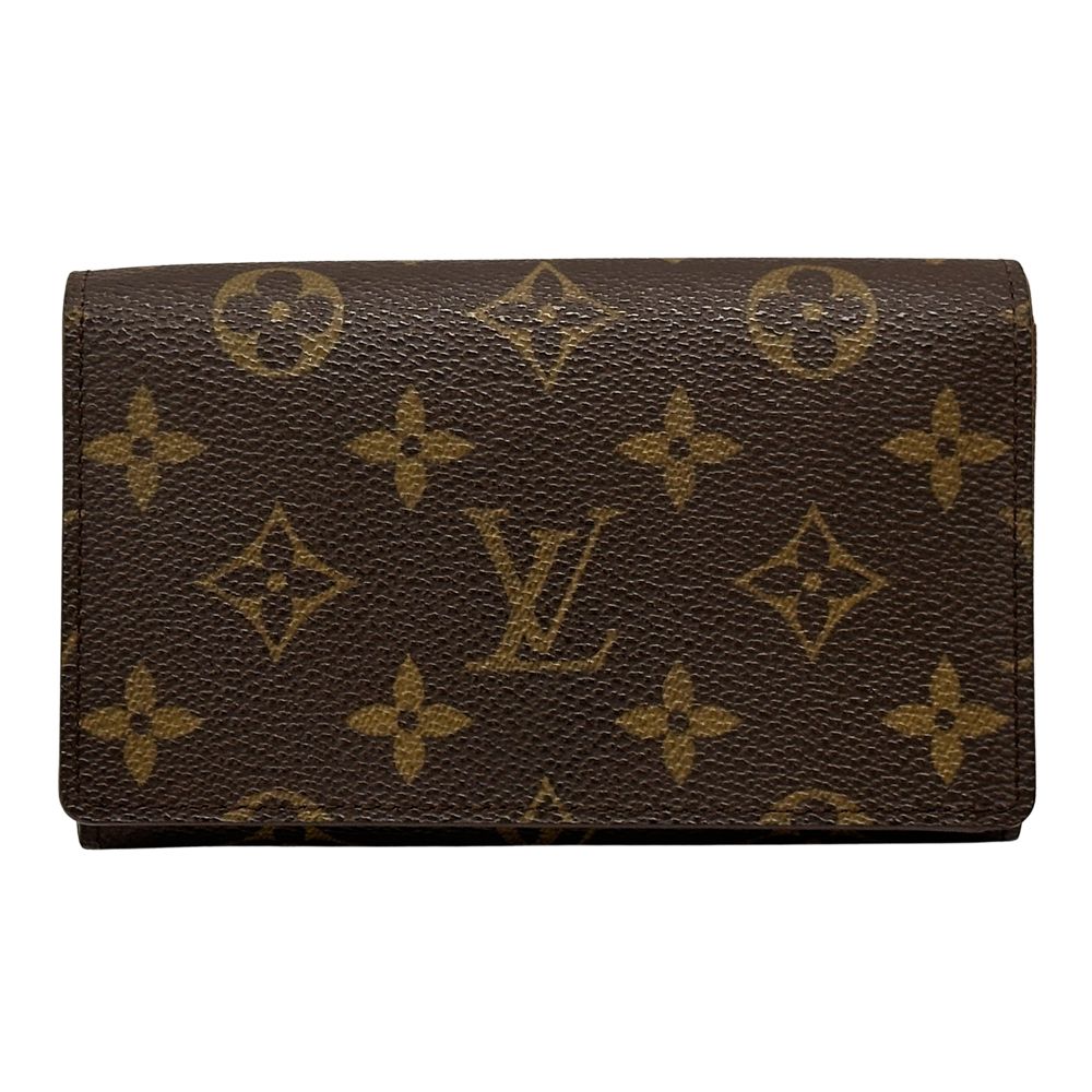 ルイ ヴィトン LOUIS VUITTON 財布 モノグラム レディース ブランド 二つ折り財布 モノグラムキャンバス ポルトフォイユ トレゾール ブラウン M61736 コンパクトウォレット おしゃれ 大人