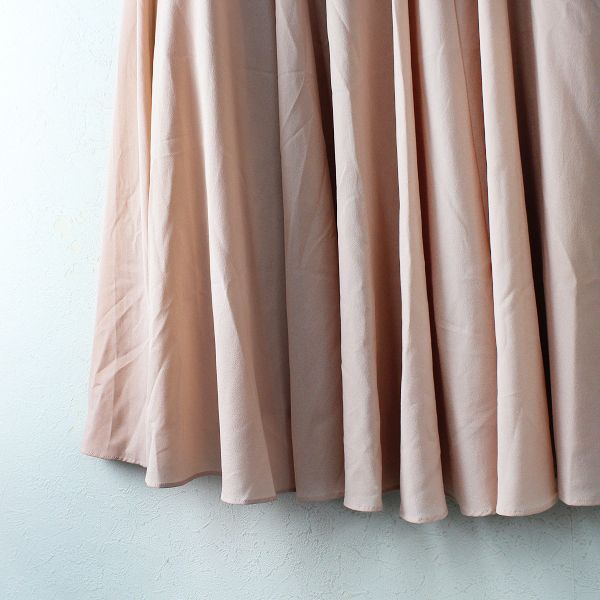 新品　ANAYI　アナイ　マットジョーゼットフレアスカート 定価3.9万 2021SS ANAYI アナイ マットジョーゼットフレア