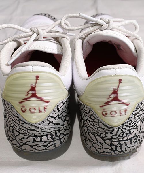 良品 ナイキ ジョーダン ADG ゴルフシューズ 26.5 AR7995-100 Nike Jordan ADG Golf Shoe White/Grey Red AR7995-100 Men's