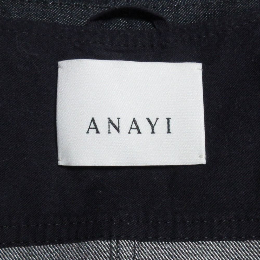 ANAYI - 美品 24SS ANAYI アナイ デニムライクポケットジレ