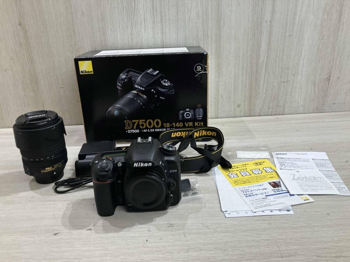 Nikon D7500LK18140 D7500 18-140 VR レンズキット AF-S DX NIKKOR 18-140mm 1 3.5-5.6G ED VR デジタル一眼