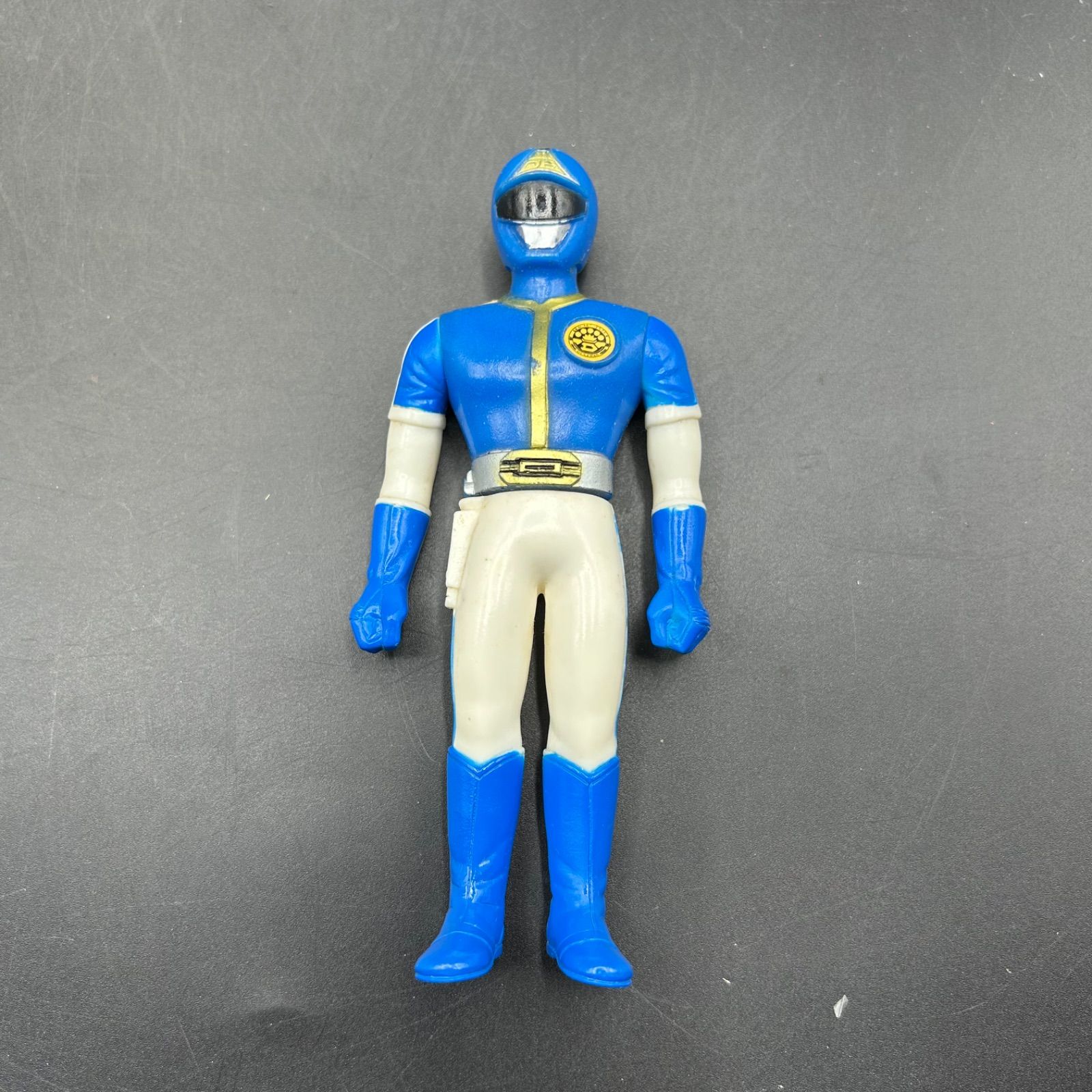 科学戦隊ダイナマン ダイナブルー ソフビ ポピー 昭和レトロ