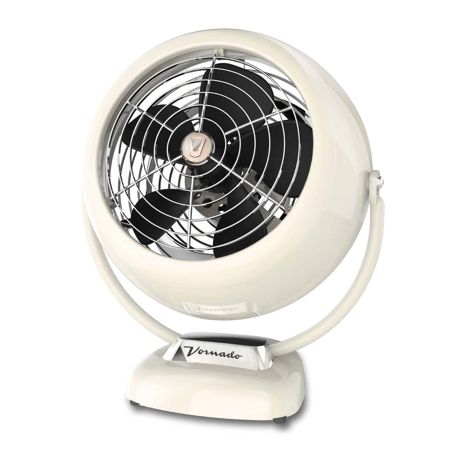 ボルネード サーキュレーター 24畳 レトロ パワフル 省エネ 植物向き 部屋干し 3段階風量 3年 24時間365日使える ビンテージホワイト VFAN2-JP