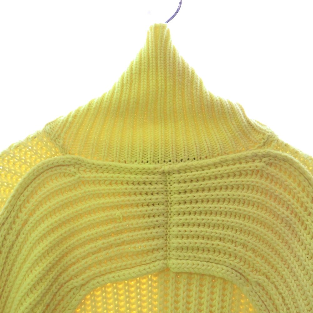 LOUIS VUITTON ルイヴィトン Chunky Rib Slit Roll Neck ハイネックニット HFN75WHPJ LOUIS VUITTON (ルイヴィトン) Chunky Rib Slit Roll Neck