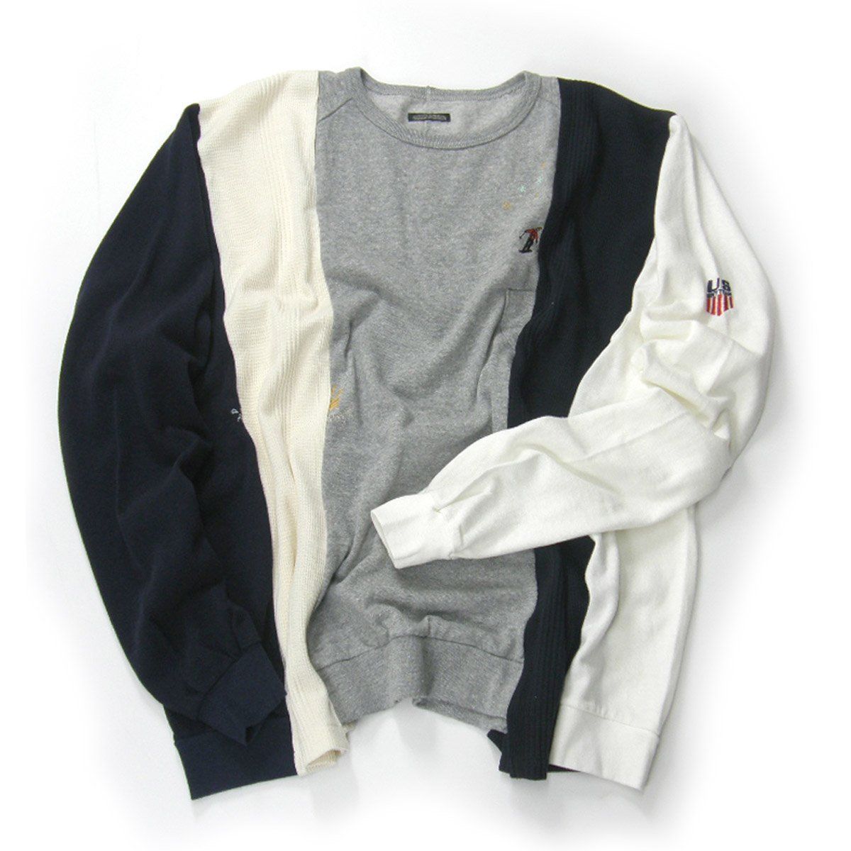 新品】 SUNNY SPORTS / サニースポーツ 再構築 カットソー RE 新品】 SUNNY SPORTS / サニースポーツ 再構築 カットソー RE