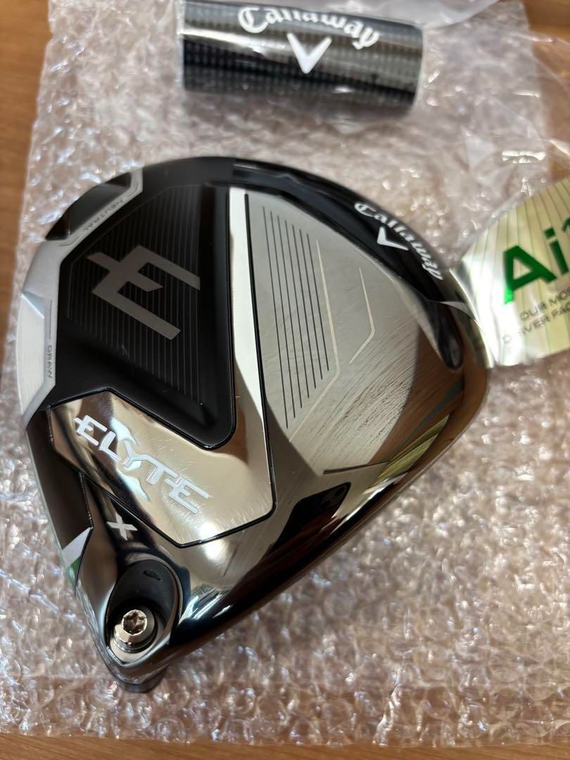 超飛話題☆超美品☆日本正規品石川遼Callaway Elyte Xヘッド10.5
