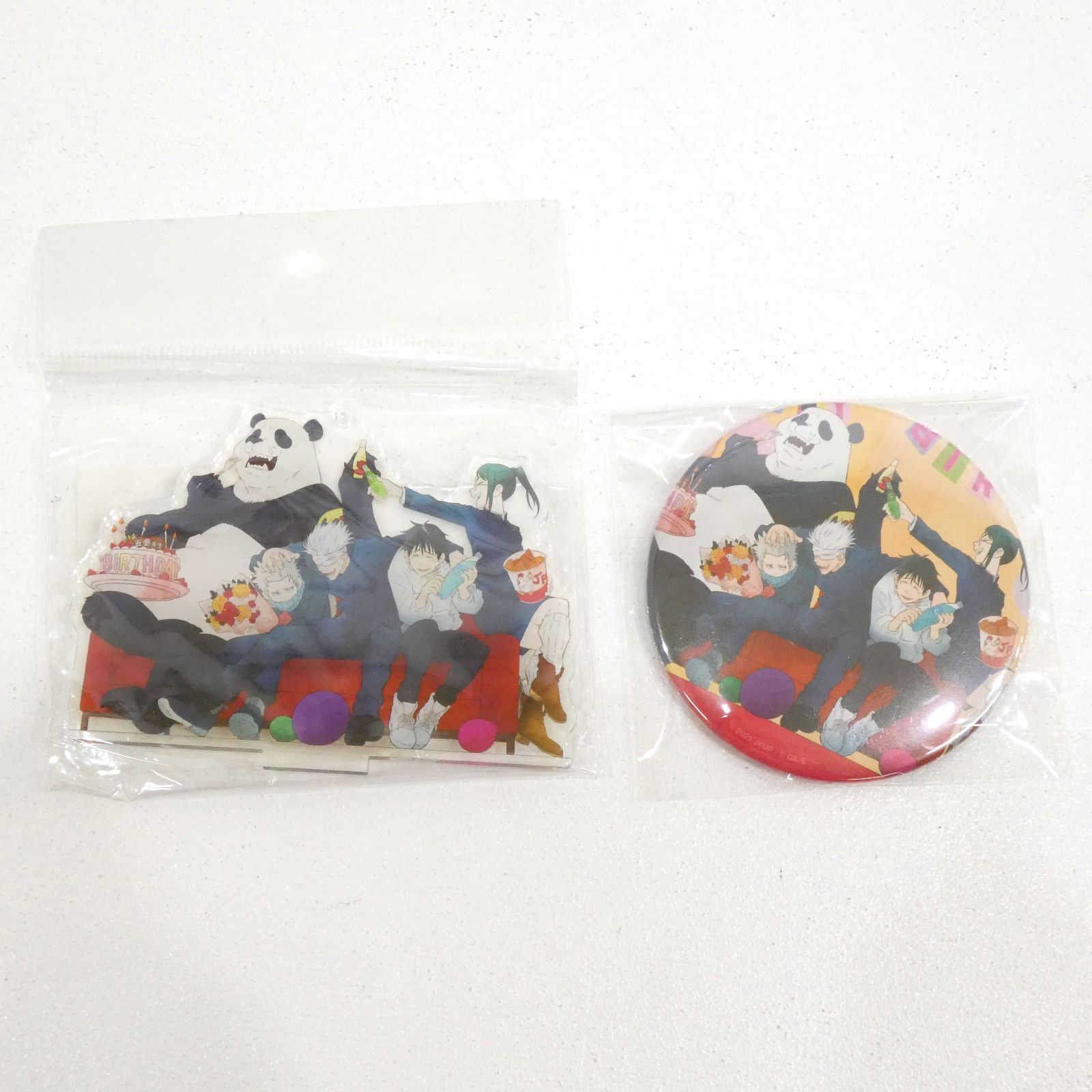 小牧店】未開封 呪術廻戦0 MAPPA birthday 2021 五条悟 缶バッジ 
