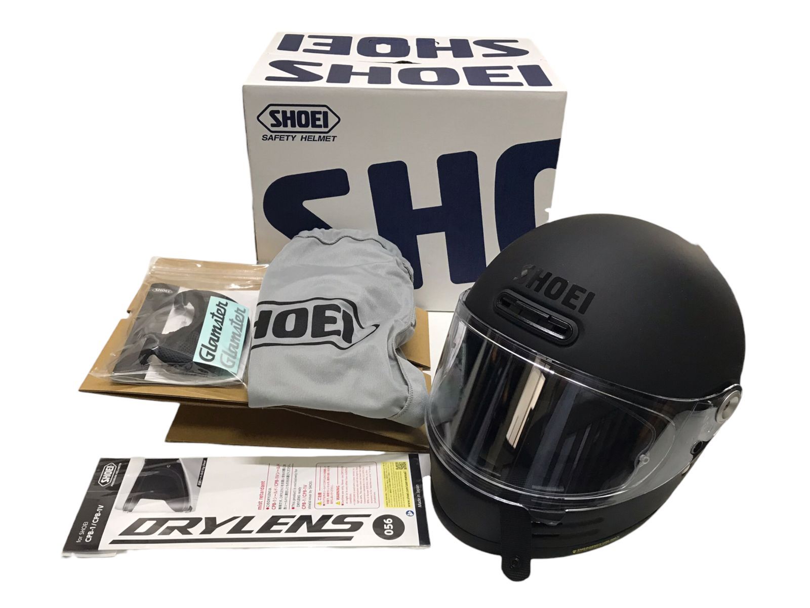 SHOEI グラムスター glamster Lサイズ マッドブラック 製造