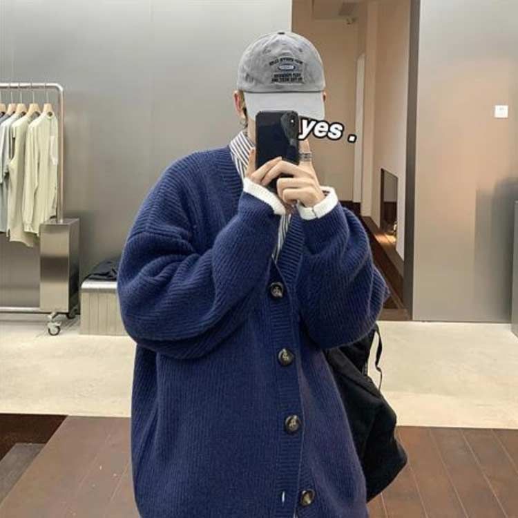 TRUNKPROJECT カーディガン メンズ 韓国 ブランド ニット ○TRUNK PROJECT○ COLOR MIXED WOOL CARDIGAN JACKET BTS愛用