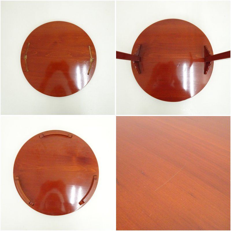 【茶道】丸卓(まるじょく)　飛騨春慶塗　茶道具　新品未使用！ 春慶塗 丸卓（箱付） 茶道 茶道具 おしゃれ 茶器 まるじょく 棚