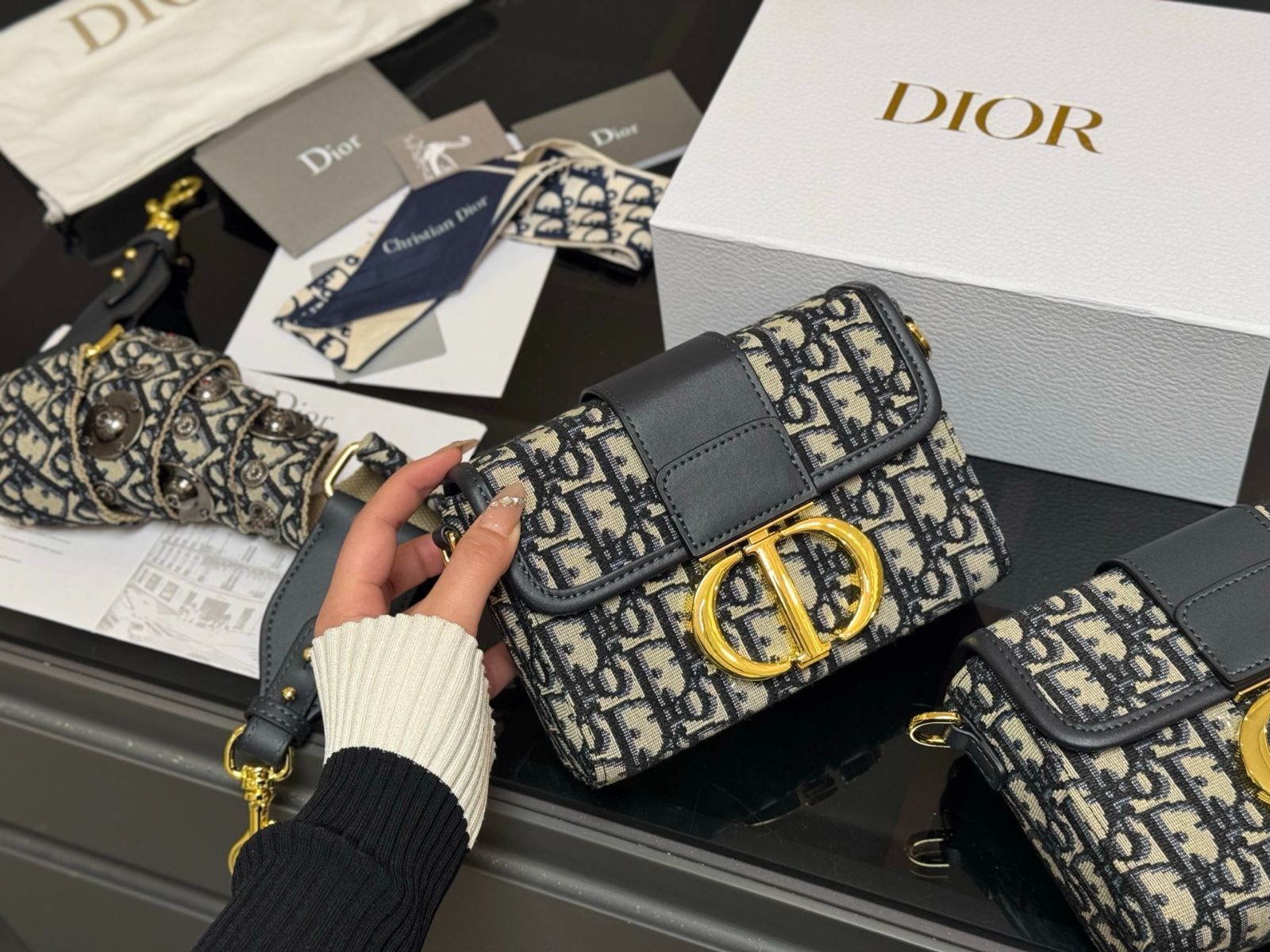 【日本未入荷★】Dior ミスモンテーニュミニバッグ セレモニー Dior Miss Montaigne ミニバッグ ショルダーバッグ チェーン