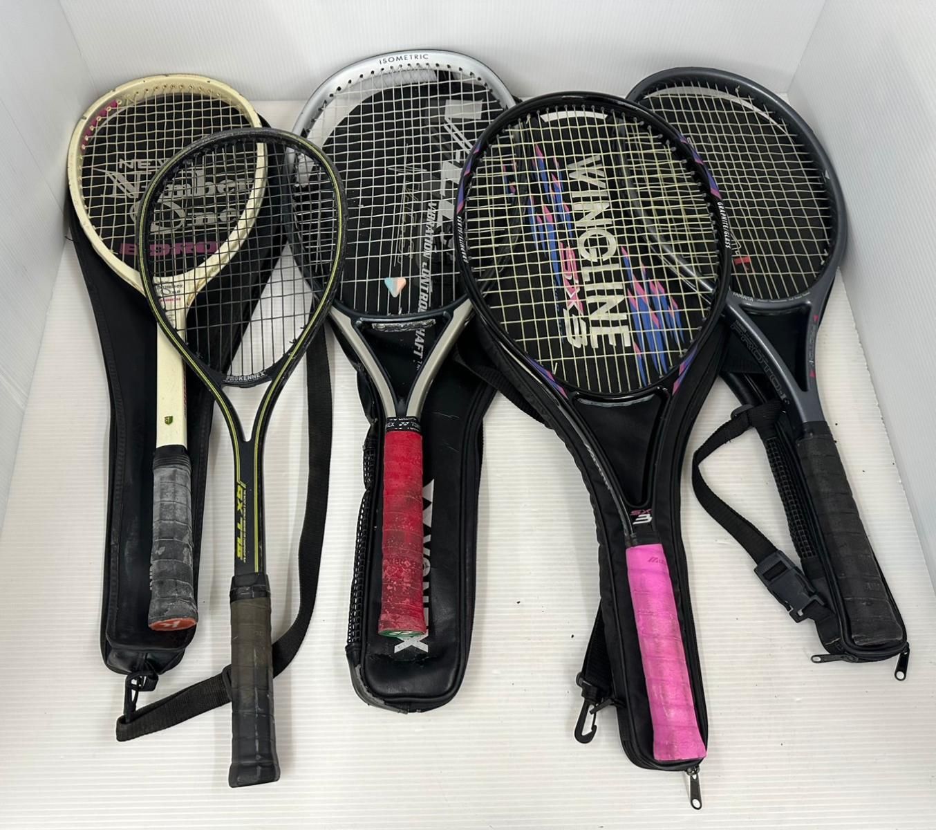品 テニスラケット 5本まとめ YONEX 他 2510022