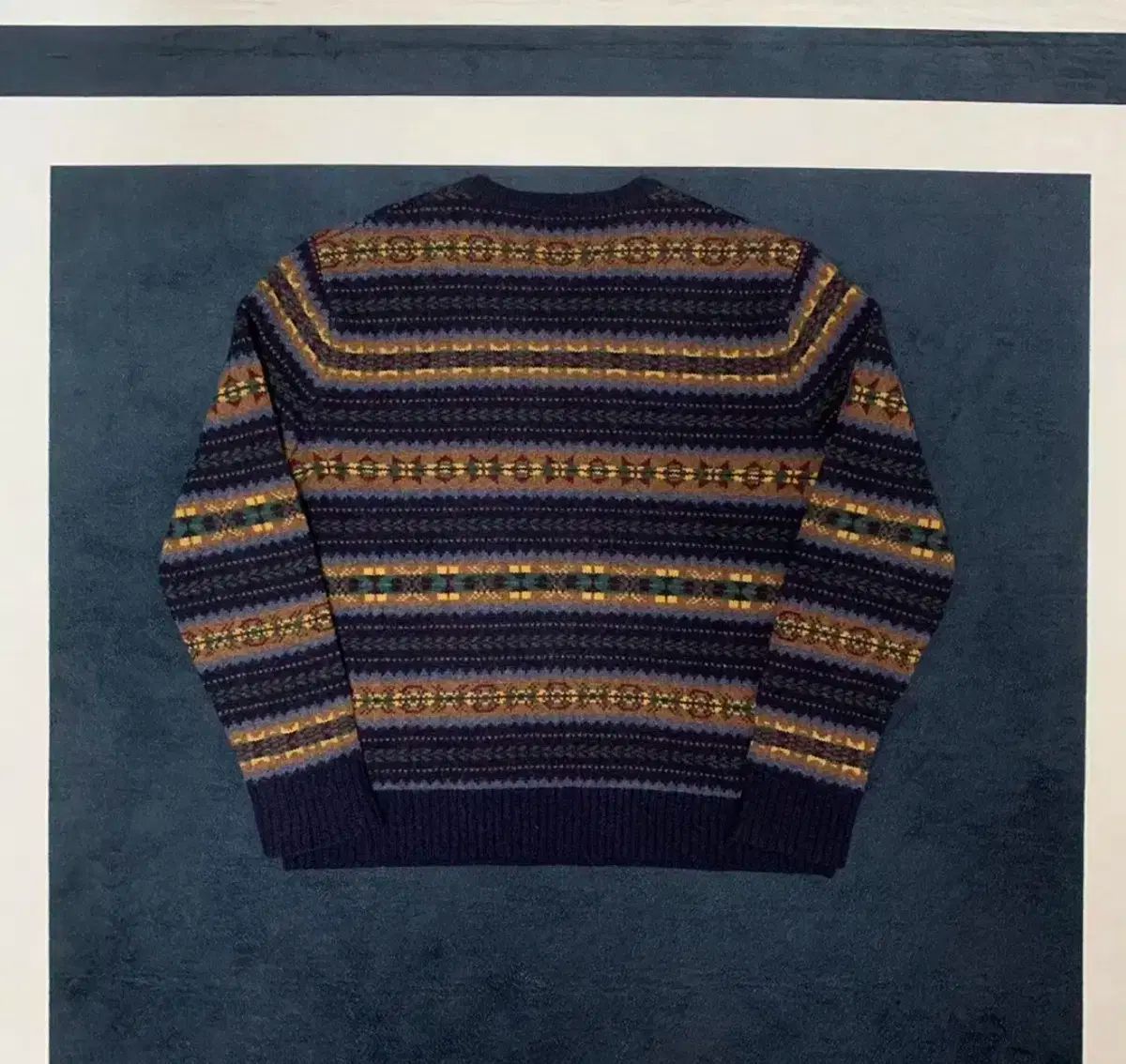 ポロ バイ ラルフローレン フェアアイル 柄 ウール ニット 2023年モデル ポロ Ralph Lauren(ラルフローレン) フェアアイル ウール ニット
