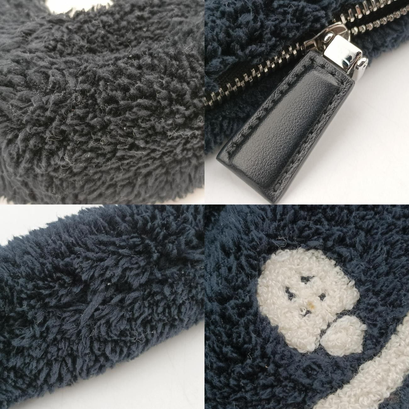 トライアングルブラック×ホワイトパイル1NE04331