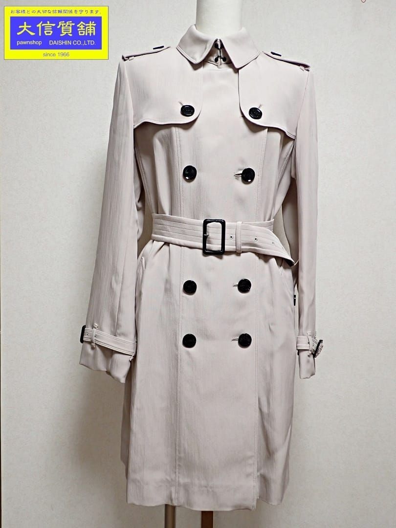 スプリングコート ★値下げ★【美品】Burberry ベージュ 40 トレンチ スプリングコート レディース BURBERRY（バーバリー） レディース40 ジャケット・アウター