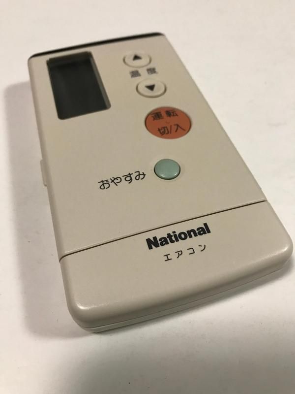 パナソニック ナショナル エアコンリモコン A75692