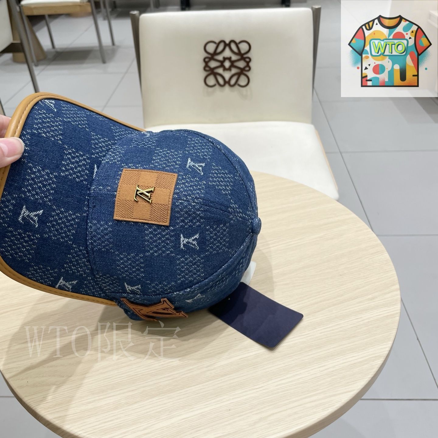 【ベースボールKIDS】 LOUIS VUITTON ルイヴィトン Louis Vuitton / LV（ルイ・ヴィトン）ベースボールキャップ01