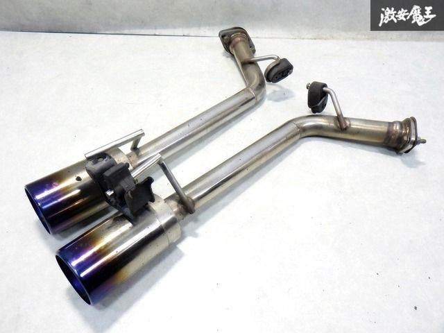 即発送 日産 Y50 フーガ ステンレス リア リヤ マフラー 左右出し エキゾースト
