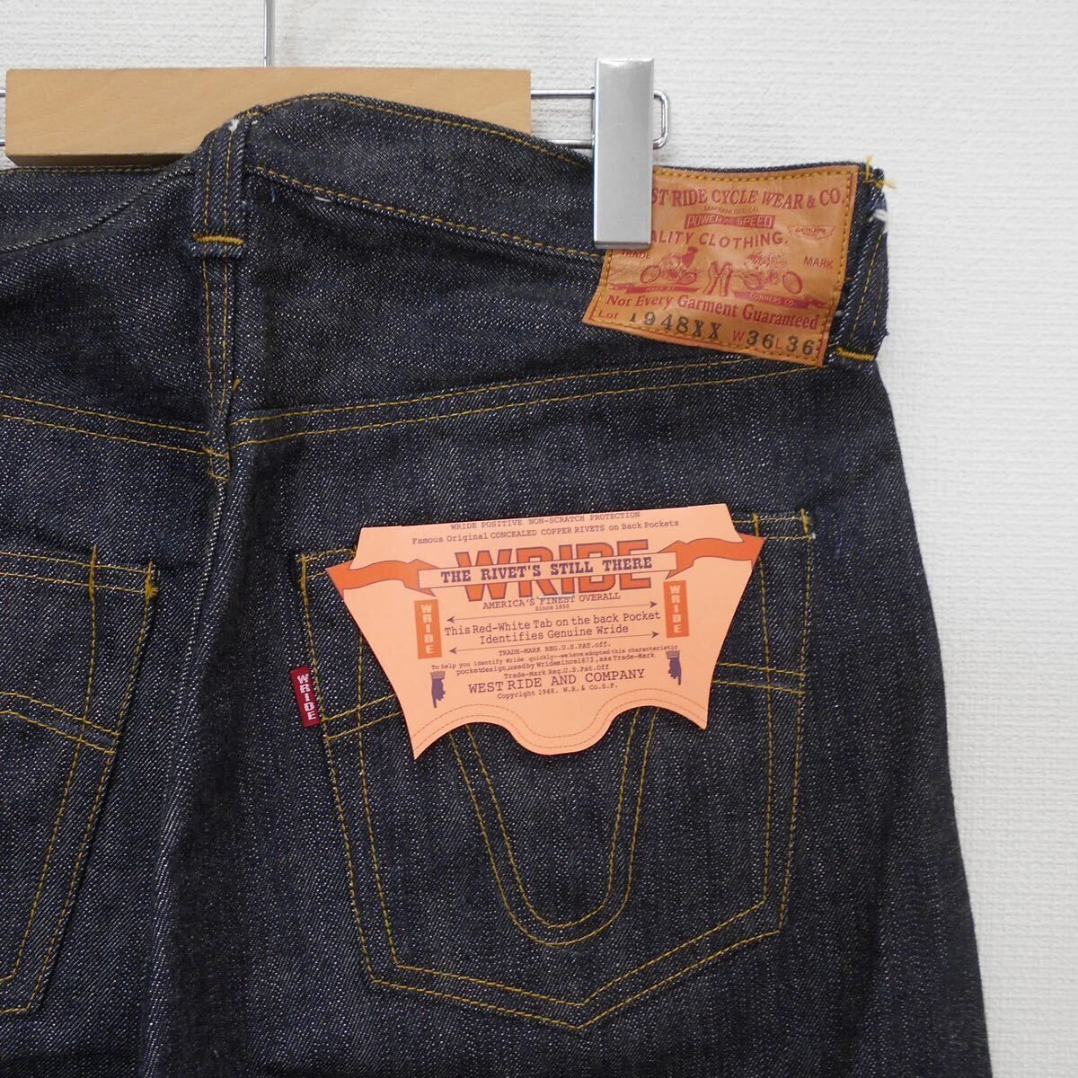 未使用 WESTRIDE × CONNERS ウエストライド コナーズ 1948XX デニム