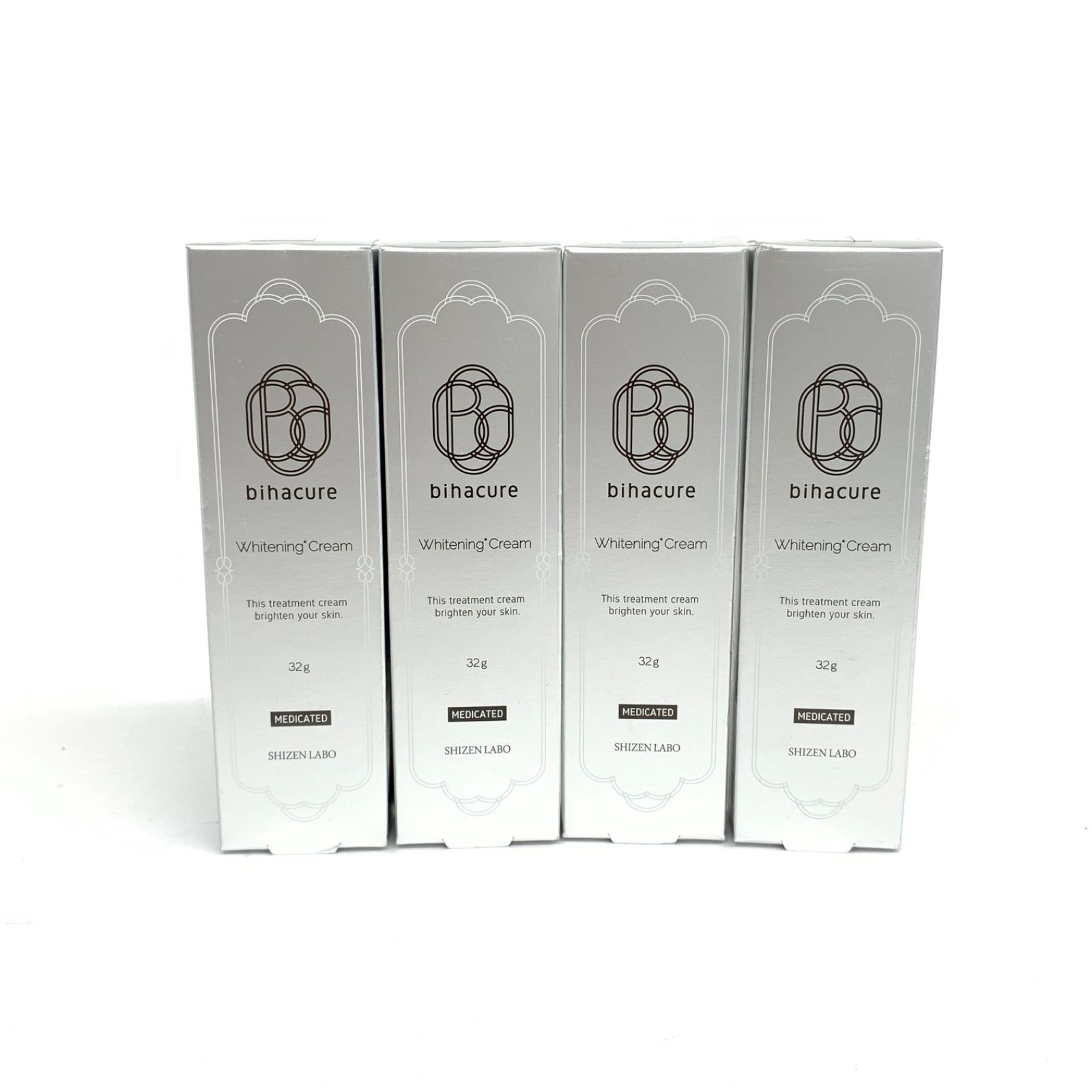 BIHACURE 薬用 美白クリーム 32g×4本 ビハキュア ビハキュア（BIHACURE 