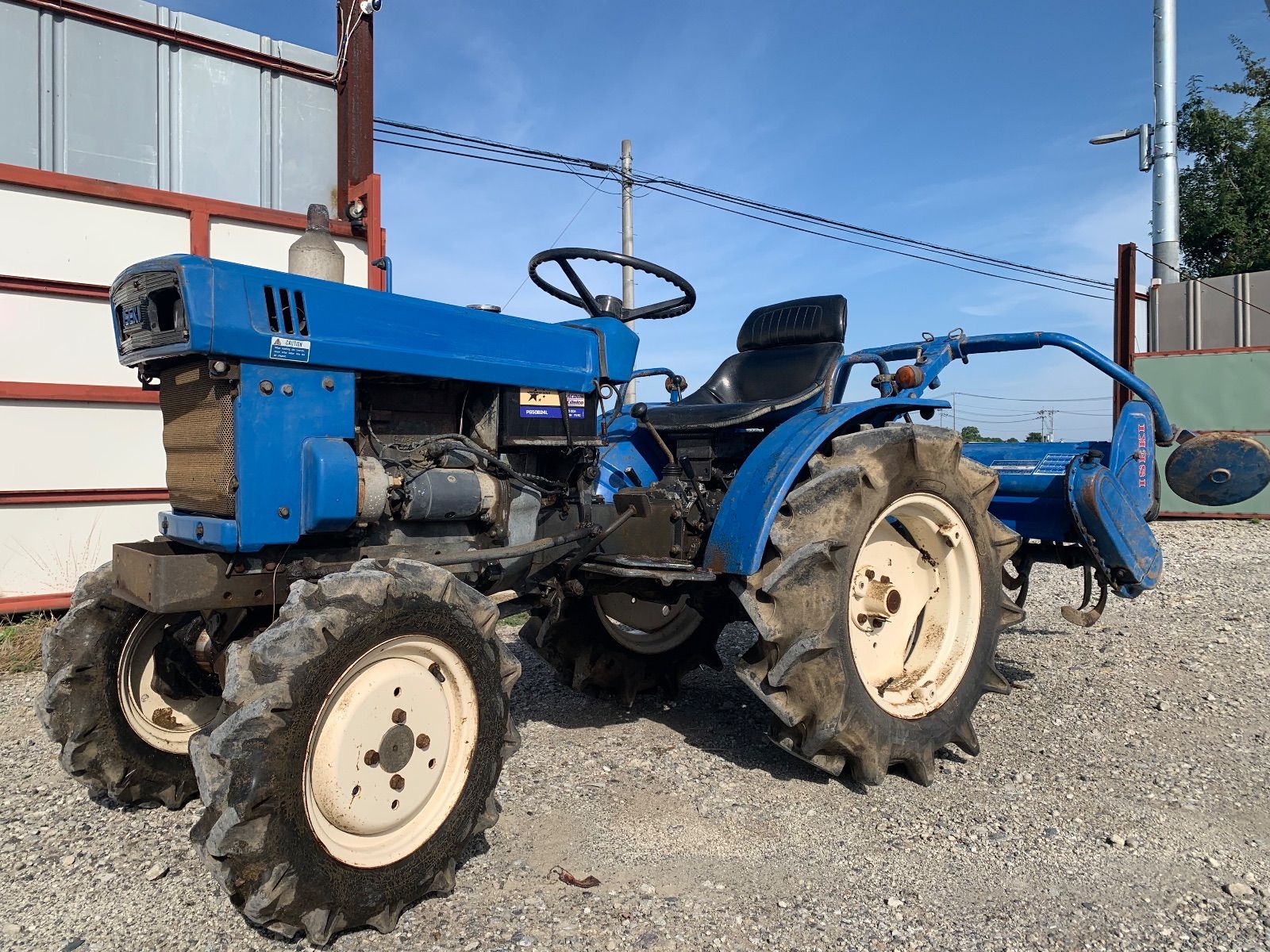 イセキ農機のトラクター