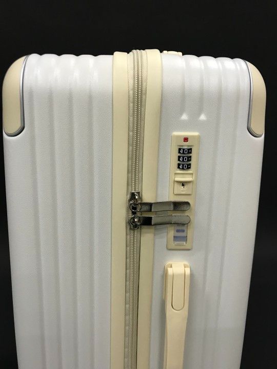 スーツケース Mサイズ ホワイト キャリーバック キャリーケース