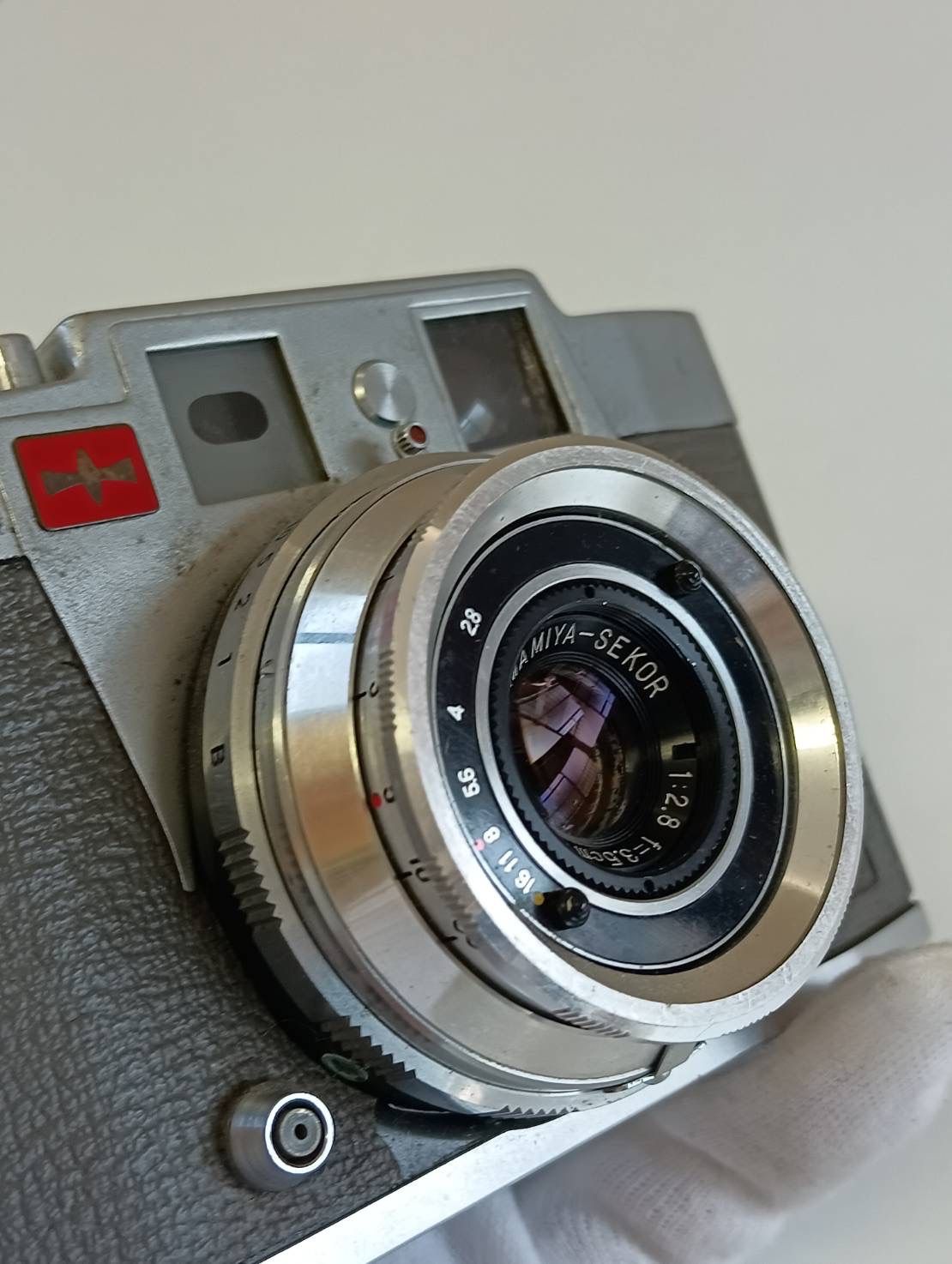 中古品】 MAMIYAマミヤ Sketchスケッチ フィルムカメラ レンジ