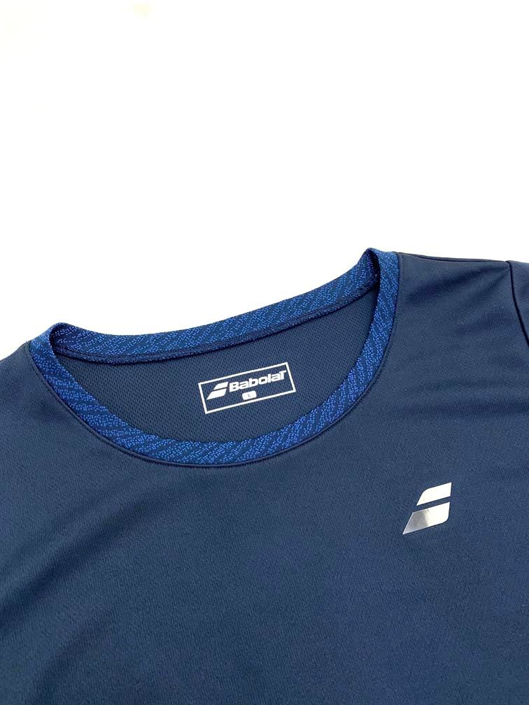 バボラテニス上下XL Babolat バボラ テニスウェア 上下 セットアップ sizeL/XL/紺