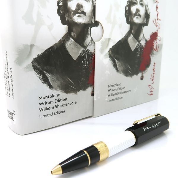 未使用品 モンブラン 作家シリーズ ウィリアム・シェイクスピア ボールペン 未使用品 モンブラン 作家シリーズ ウィリアム・シェイクスピア