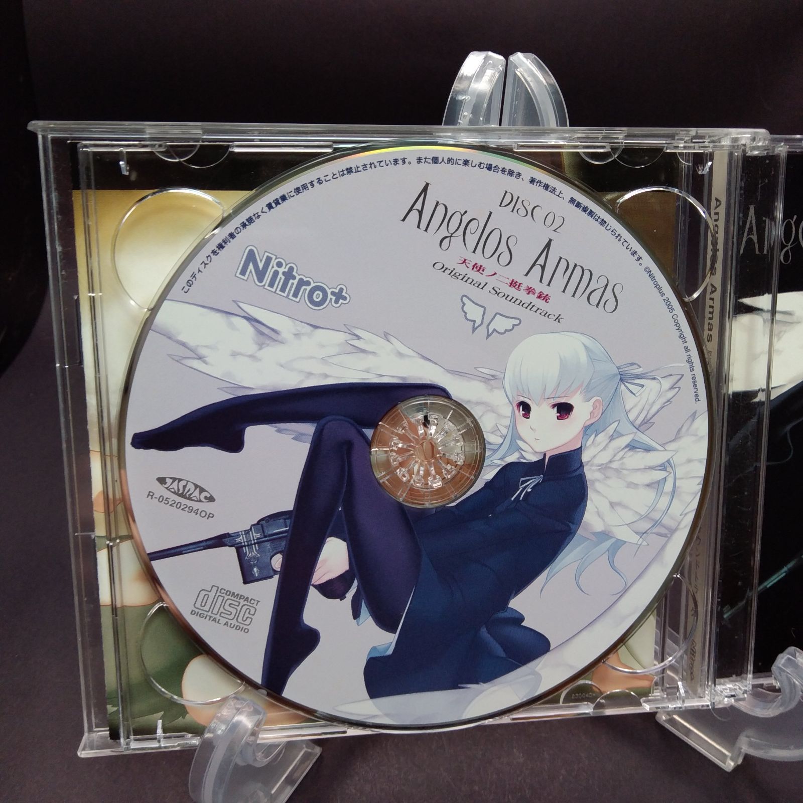 Angelos Armas-天使ノ二挺拳銃 サウンドトラック【MC24】 Angelos Armas -天使ノ二挺拳銃オリジナルサウンドトラック